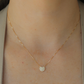 Zirconia Heart Necklace