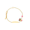 Pink Minnie Baby Bracelet ID
