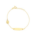 Oval Milagrosa Baby Bracelet