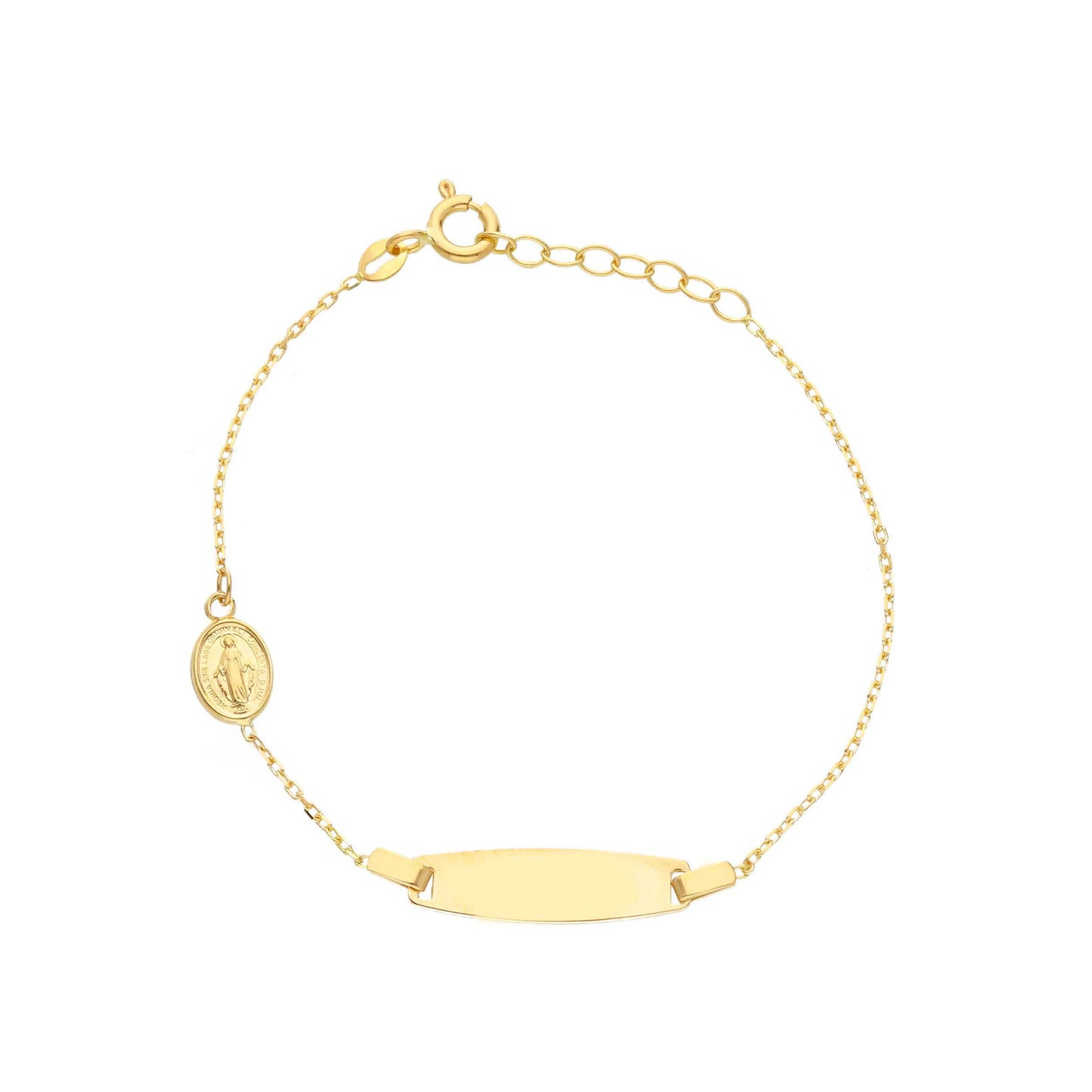 Oval Milagrosa Baby Bracelet