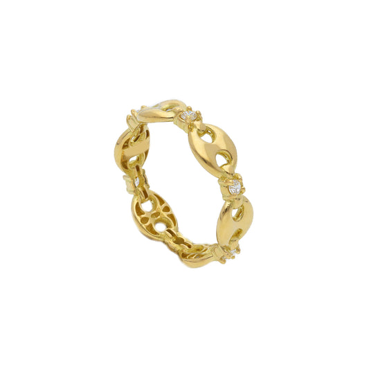 Cz Mariner Fancy Style Ring