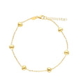 Puff Heart Bracelet