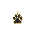 Black Dog Paw Print