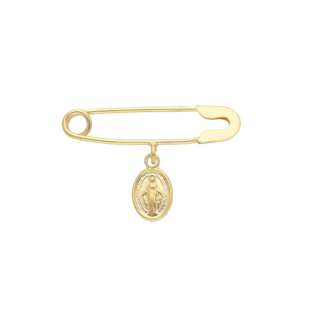 Oval Milagrosa Safe Pin