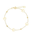 Open Heart Fancy Style Bracelet