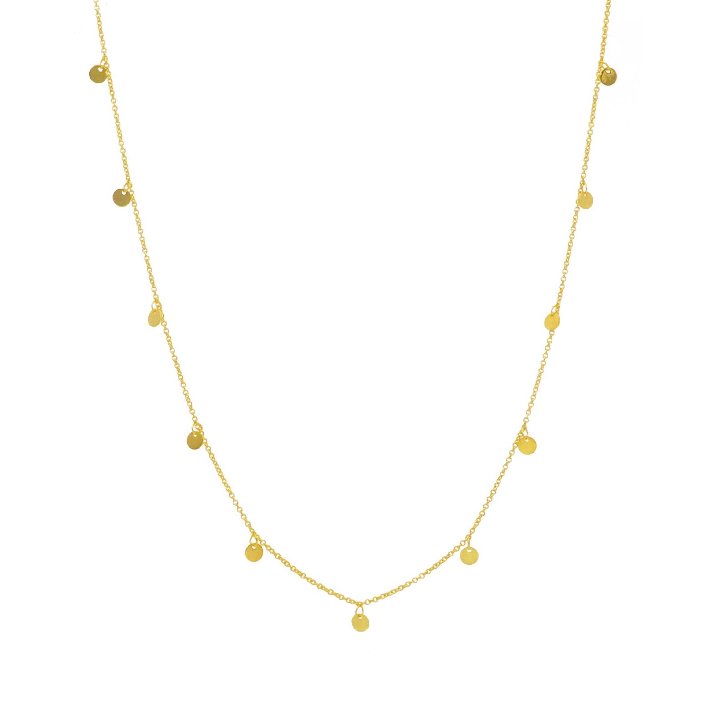 Circle Mini Charms Necklace