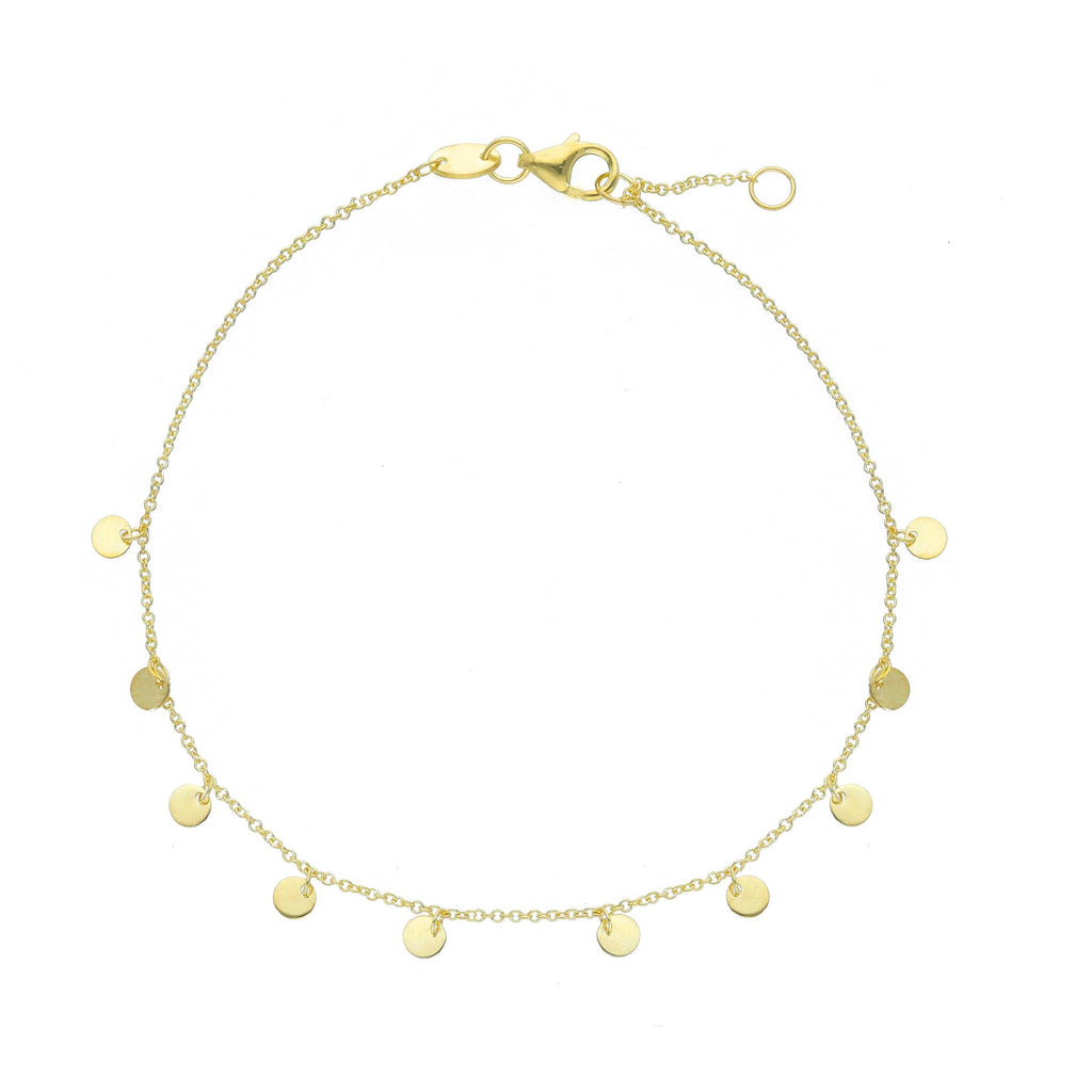 Circle Mini Charms Bracelet