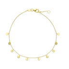 Circle Mini Charms Bracelet