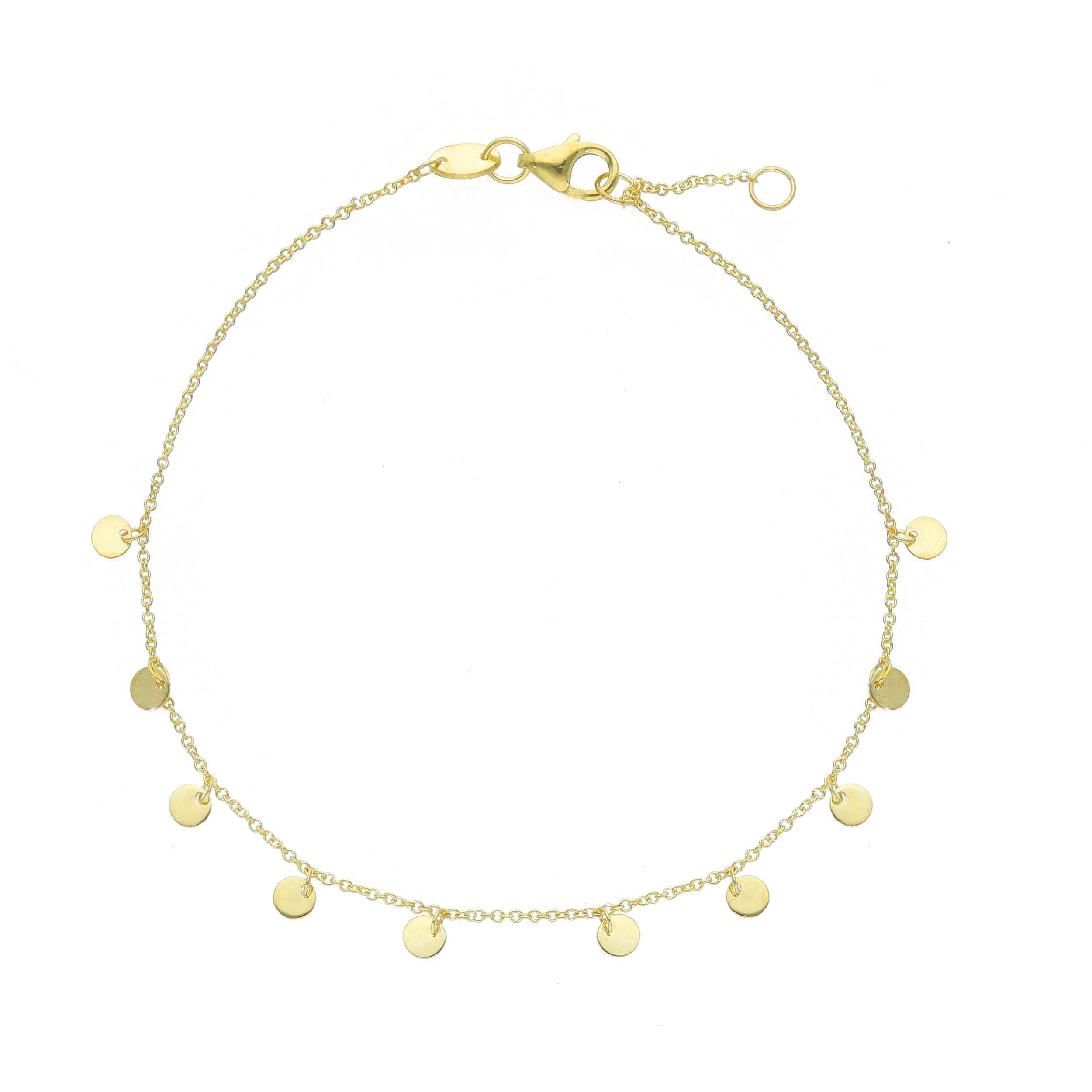 Circle Mini Charms Bracelet