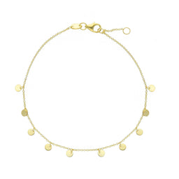 Circle Mini Charms Bracelet