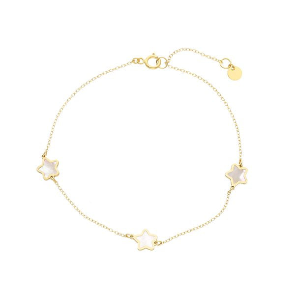 Mother Pearl Star Bracelet