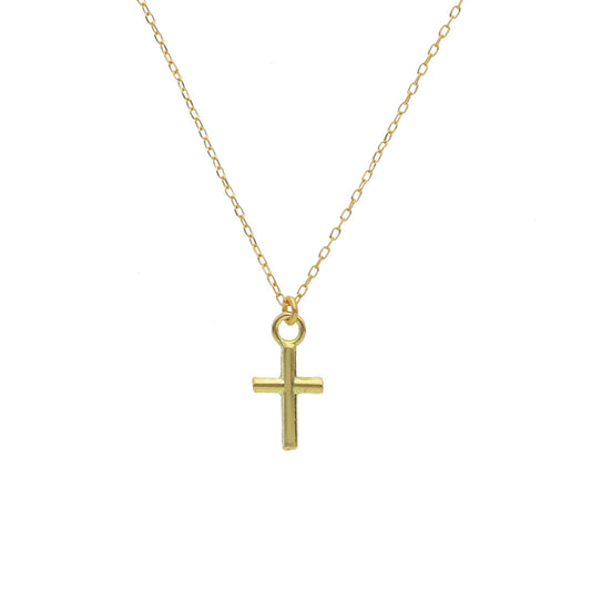 Mini Cross Rolo Neckla