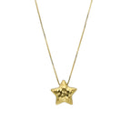 Diamond Cut Star Necklace