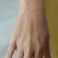 Flat Circle Bracelet and Ring