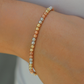 Diamond cut Balls Bracelet