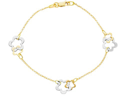 Fancy Flower Bracelet