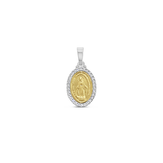 Virgen Milagrosa Two Tone