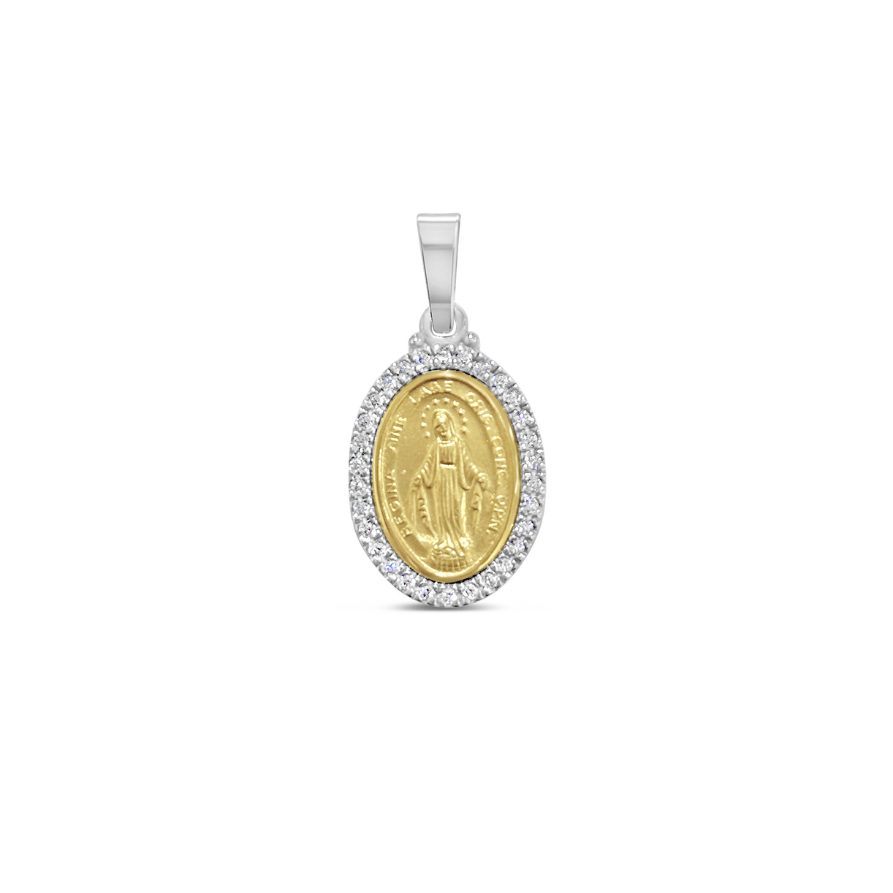 Virgen Milagrosa Two Tone