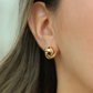 Big Knot Style Earrings