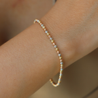 Diamond Cut Balls Bracelet