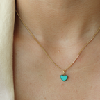 Heart Turquoise Pendant