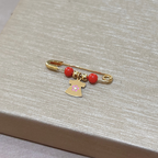 Coral Baby Girl Clip