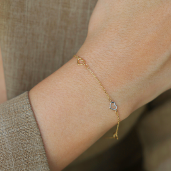 Open Heart Bracelet