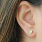 Heart Style Stud