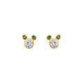 Small Mickey Colors Baby Stud Green