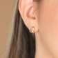 Earring Heart With Cz