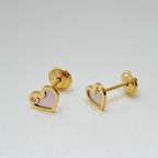 Heart with mother pearl