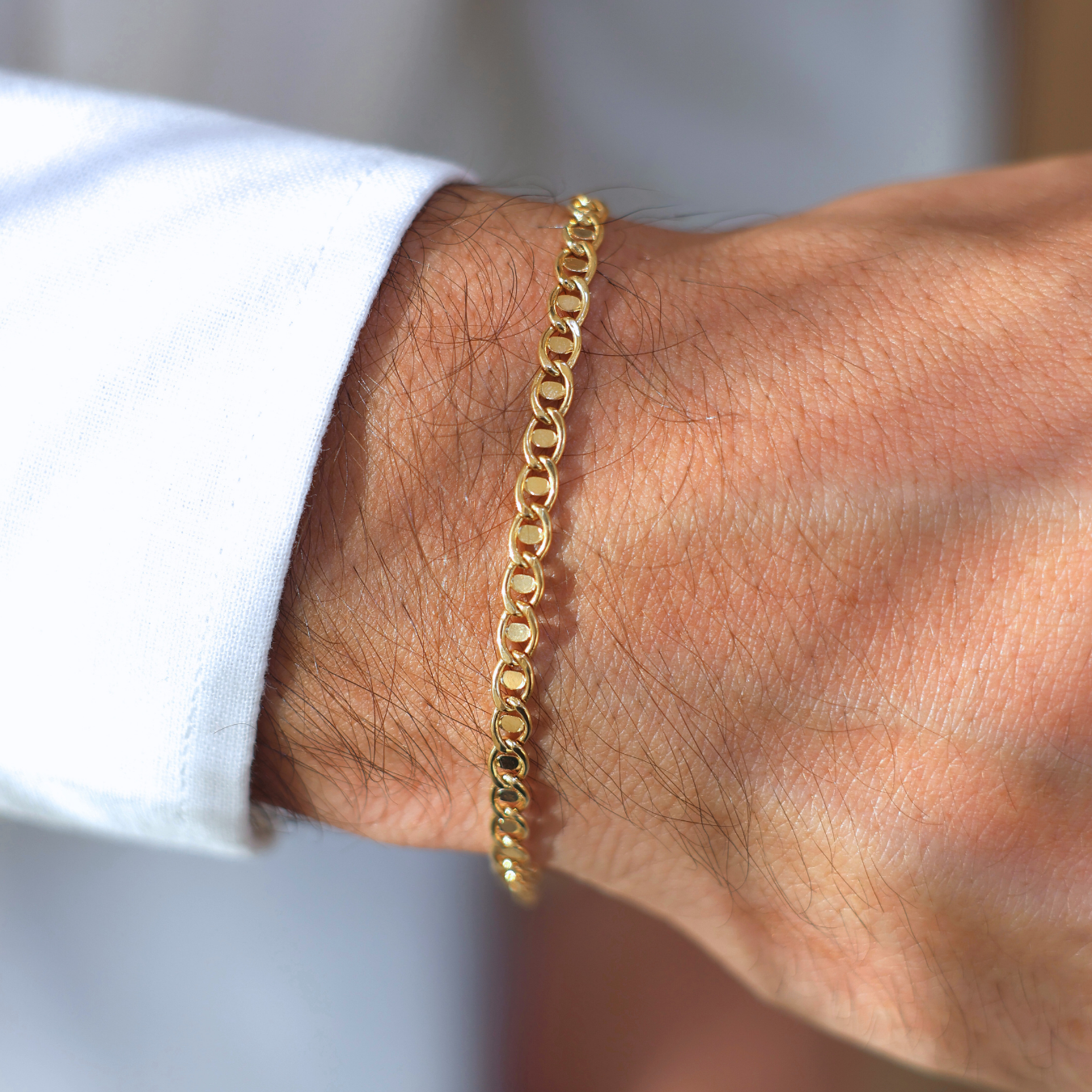 Fancy Halo Bracelet