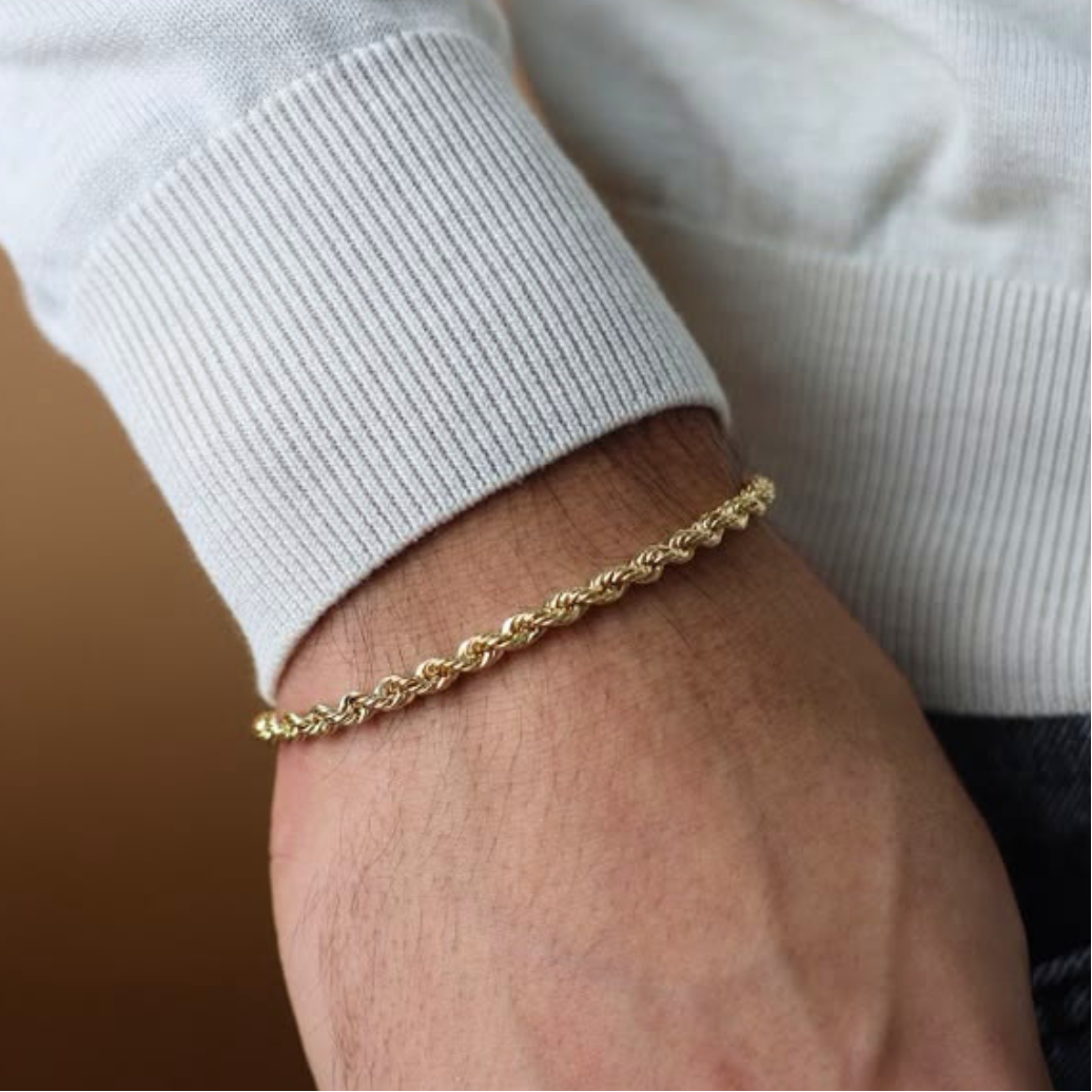 Rope Link Bracelet Medium