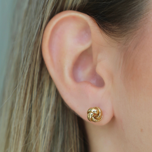 Small Knot Style Earrings