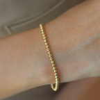 Diamond Cut Balls Bracelet