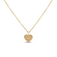 Diamond Cut Solid Heart