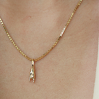Gold Hand Fancy Pendant