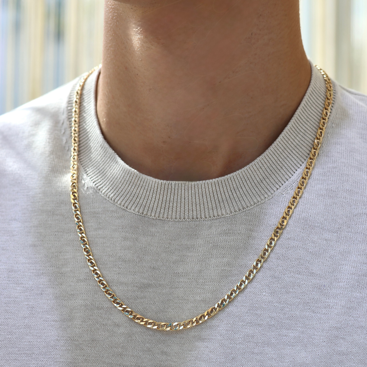 Tiger Eye Link Chain