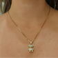 Zirconia Bear Pendant