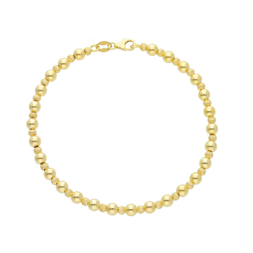 Diamond Cut Balls Bracelet