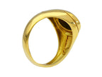 Round Black Onix Stone Ring