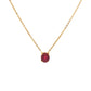 Ruby Oval Necklace