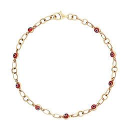 Red Turk Eye Bracelet
