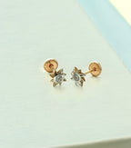 Flower Cz Stud