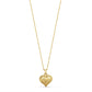 Diamond Cut Heart Necklace