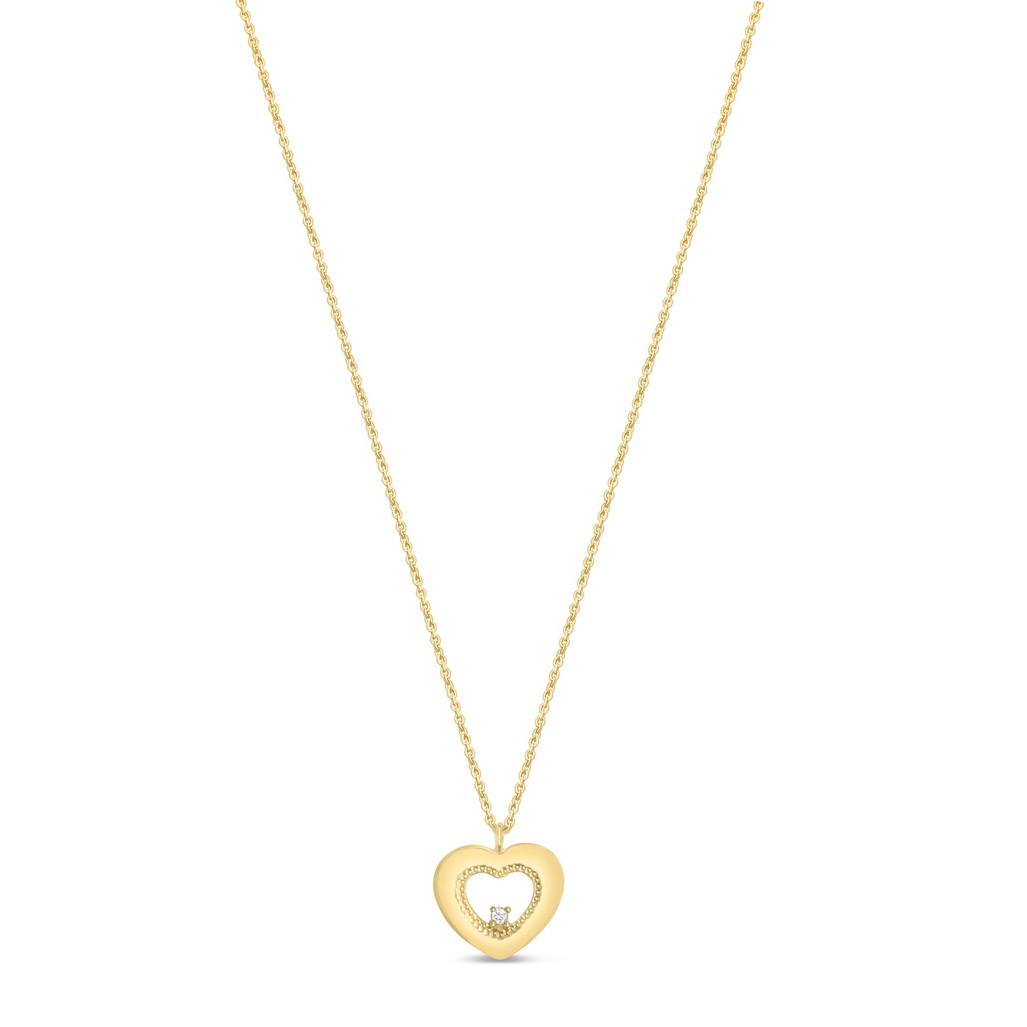 Heart Cz Style Necklace