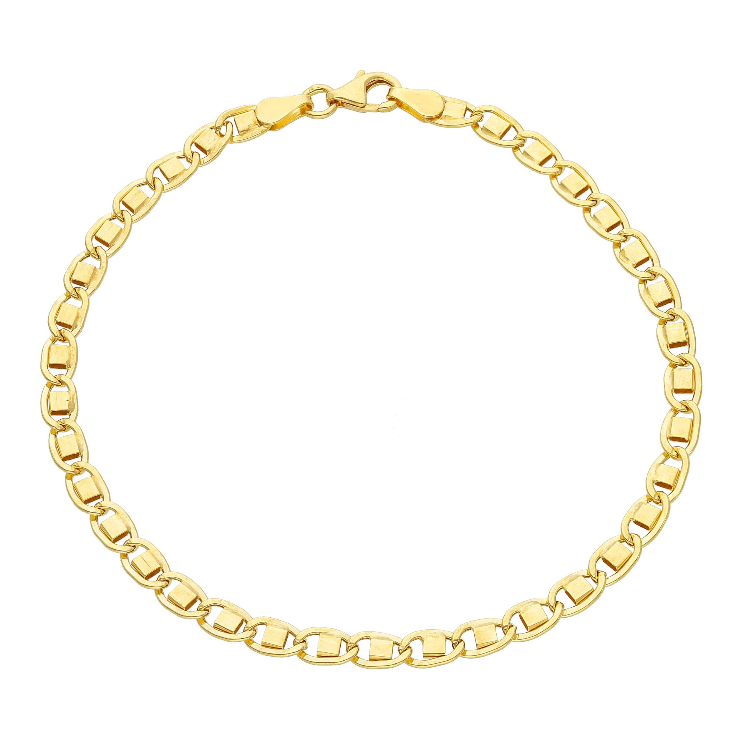 Halo Italian Link Bracelet