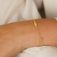 Diamond Cut Oval Bracelet