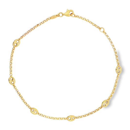 Mariner Style Anklet