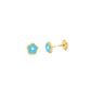 Blue Flower Baby Stud